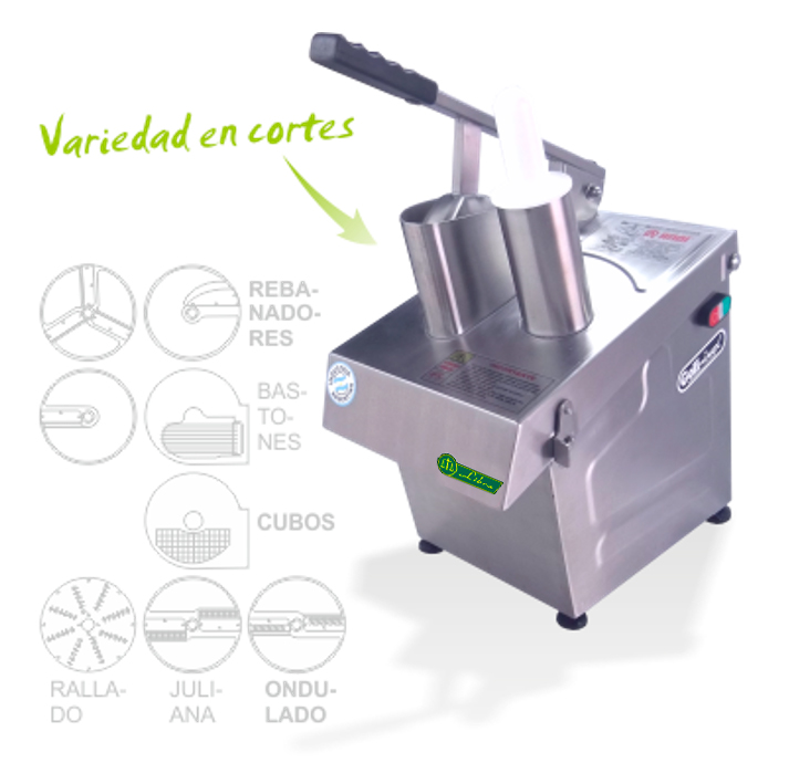 CORTALEGUMBRE GOLI INOX.6 DISCOS-1000026-